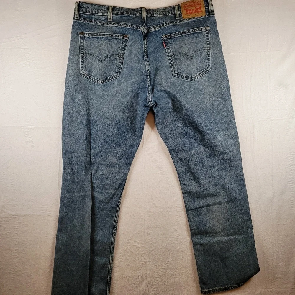 Levi Strauss & Co 514 Denim Collection Straight Blue Wash Jeans Men W40 L30